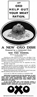 Rationed: War Time Pudding with Oxo, 1918