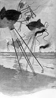 Tentacles: War of the Worlds by H.G. Wells - First Publication