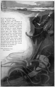 Futurist: War of the Worlds by H.G. Wells - First Publication