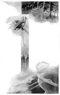 Futurist: War of the Worlds by H.G. Wells - First Publication