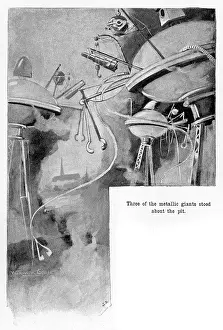 Futurist: War of the Worlds by H.G. Wells - First Publication
