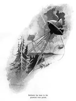 Futurist: War of the Worlds by H.G. Wells - First Publication