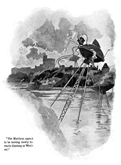 Slowly: War of the Worlds by H.G. Wells - First Publication