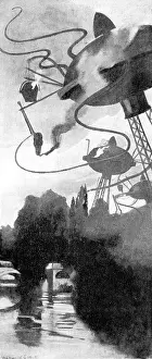 Futurist: War of the Worlds by H.G. Wells - First Publication