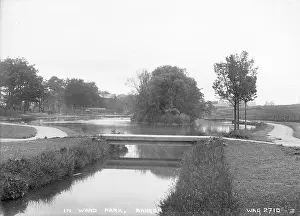 Footbridge: In Ward Park, Bangor