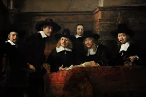 Rembrandt: The Wardens of the Amsterdam Drapers Guild
