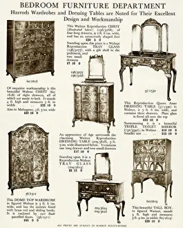Harrods: Wardrobes & dressing tables 1929