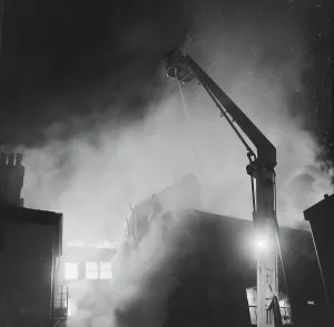 Extinguish: Warehouse fire, Manchester