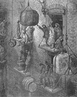 Warehousing: Warehousing in the City by Gustave Dore