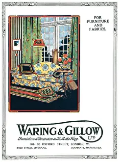Furnishers: Waring and Gillow Advertisement