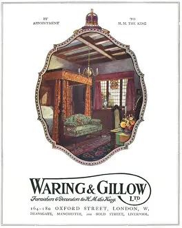 Furnishers: Waring and Gillow Advertisement