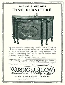 Decorators: Waring and Gillow Advertisement