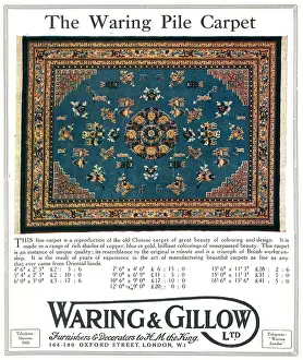 Decorators: Waring and Gillow Advertisement