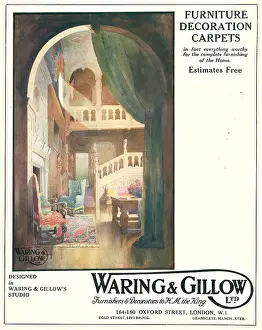 Decorators: Waring and Gillow Advertisement
