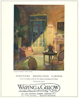 Decorators: Waring and Gillow Advertisement