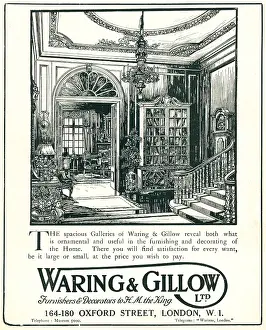 Carpeted: Waring and Gillow Advertisement