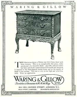 Decorators: Waring and Gillow Advertisement