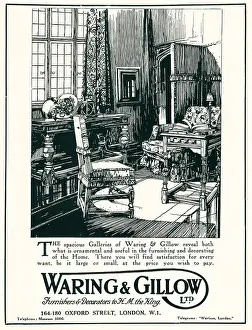 Decorators: Waring and Gillow Advertisement