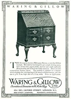 Gillow: Waring and Gillow Advertisement