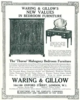 Gillow: Waring and Gillow Advertisement