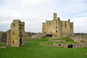 Warkworth: Warkworth Castle, Northumberland