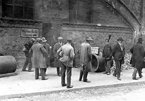 Alexanderplatz: Warming room in Berlin, 1928/29