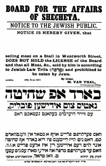 Kosher: Warning Against Non - Kosher Meat