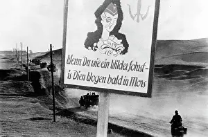 Warns: Warning sign on the Eastern Front, 1941