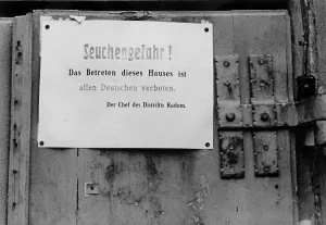 Forbids: Warning in the Warsaw Ghetto, 1941