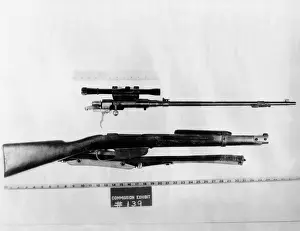 Depository: Warren Commission exhibit. Gun used by Lee ?