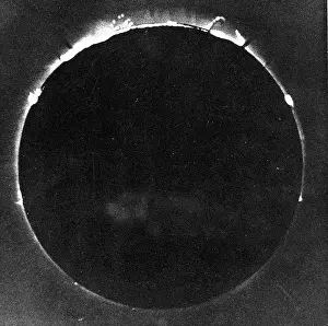 Eclipse: Warren de la Rue's photograph of total solar eclipse