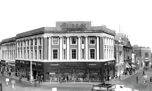 Warrington: Warrington, Town Centre from Boots Corner c1950
