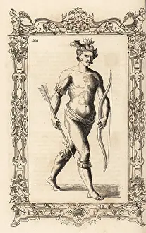 Native American: Warrior or chief of the Timucua of Florida