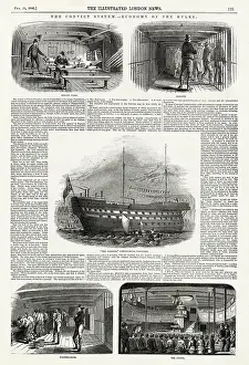 Apr21: The Warrior, convict hulk at Woolwich