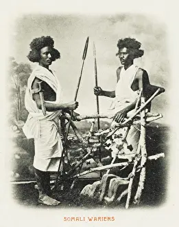 Somalian: Two Warriors from Somalia