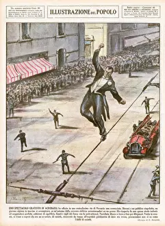WARSAW TIGHTROPE MAN