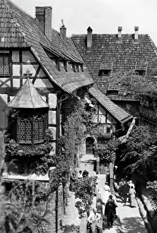Sightseers: Wartburg above Eisenach, 1936