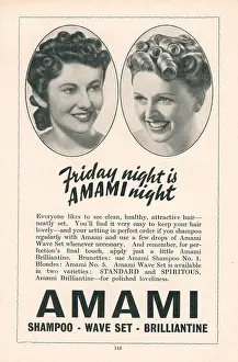 Brilliantine: Wartime Amami Advertisement