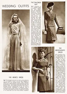 Freebody: Wartime austerity - wedding outfits