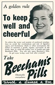Headaches: Wartime Beecham's Pills Advertisement