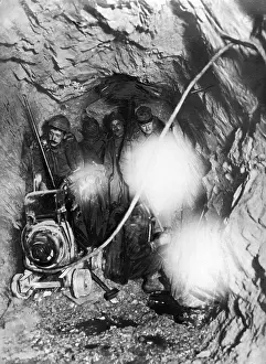 Boring: Wartime mining in the Alps, 1916