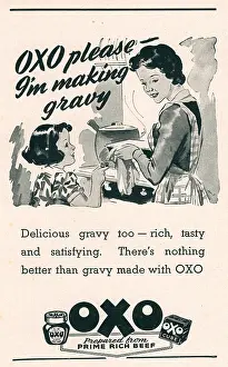 Gravy: Wartime Oxo Advertisement