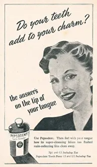 Pepsodent: Wartime Pepsodent Advertisement