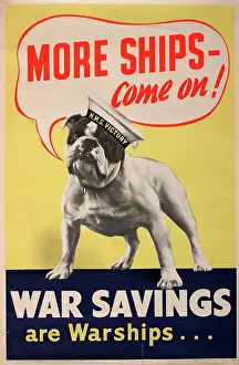 Funding: Wartime poster, More Ships