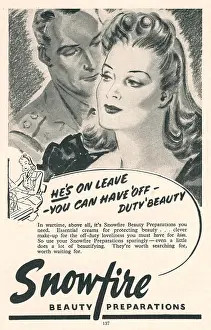 Snowfire: Wartime Snowfire Advertisement