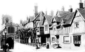 Leycester: Warwick, The Lord Leycester Hospital 1892