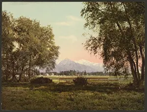 C1900: Wasatch Range from the Valley of the Jordan
