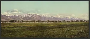 C1900: The Wasatch Range from the Valley of the Jordan