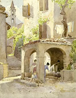 Sketchbook: Wash House in the Old City, Jerusalem