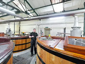 Fermenting: Washbacks, Oban Distillery, Oban, Argyll and Bute, Scotland